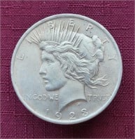 1923-P US Peace Silver Dollar Coin