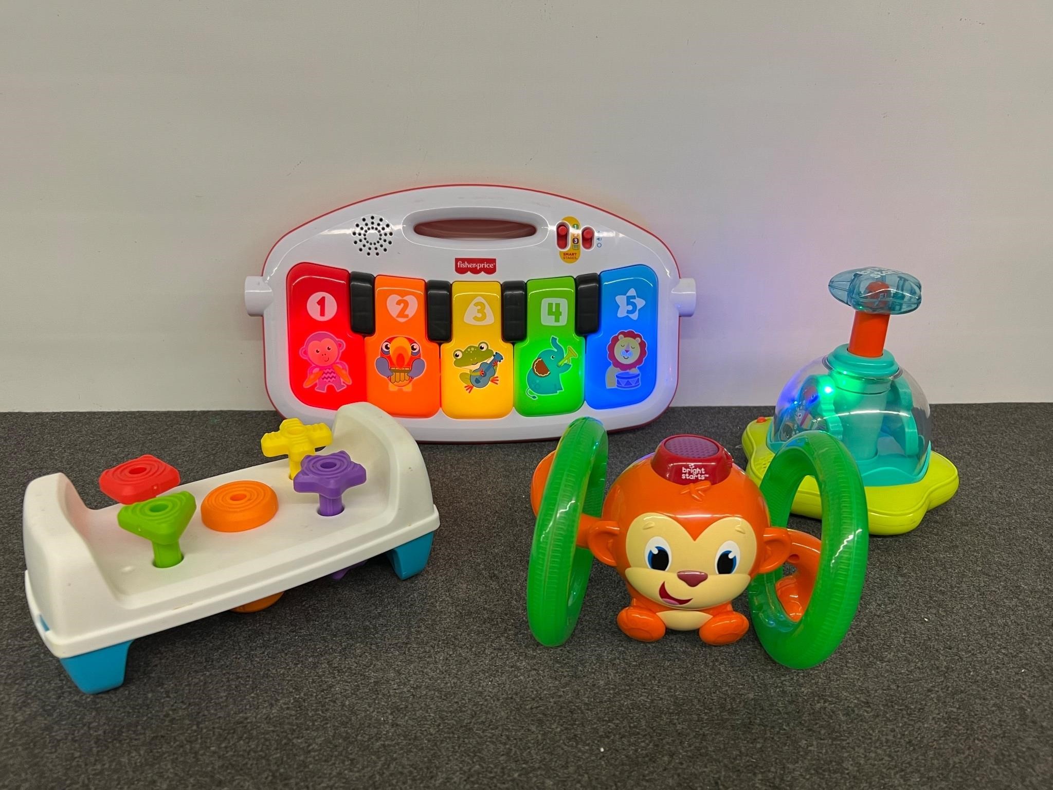 4 Toddler Toys Fisher-Price & Bright Starts