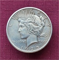 1925-P US Peace Silver Dollar Coin