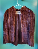 Vintage Joseph Magnin Sable Fur Stole & Coat