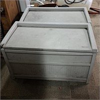 2 Suncast Outdoor Storage Containers