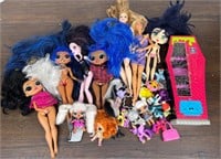 Lot of Barbies, Doll, Monster High, My Little Pony