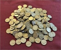267 US Jefferson Nickels Coins 1940s, 50s, 60s