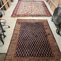 Large Area Rug, Smaller Area Rug
