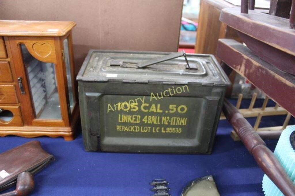 METAL MILITARY AMMO CAN
