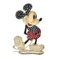 Vintage Disney Mickey Mouse Ear Ring Holder Tree