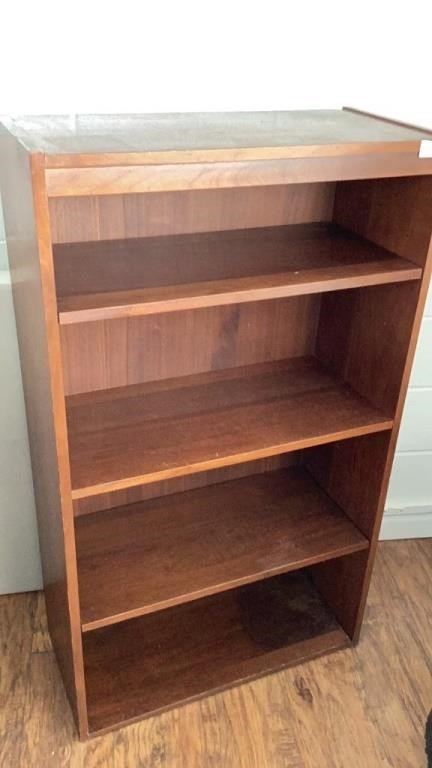 Wood Bookcase, 4 ft tall, 24 “ wide, non
