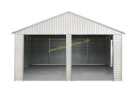 NEW  TMG-MS2119 Metal Shed Double Garage 21' x 19'