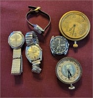 2 Automobile & 1963 Bulova Accutron Watches & More