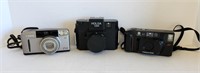 3 Film Cameras Cannon Z115 Minolta & Holga