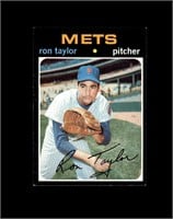 1971 Topps High #687 Ron Taylor SP EX to EX-MT+