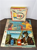Vintage Games Battleship, Bingo & Hangman