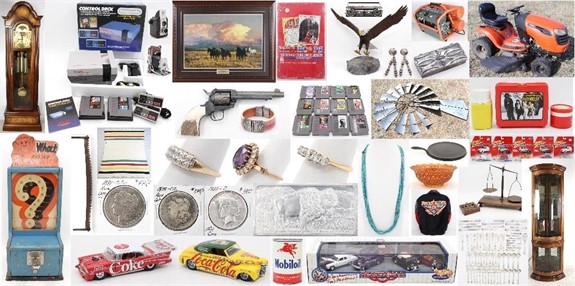 ESTATE COLLECTIBLES, JEWELRY, FIREARMS & RARE COIN AUCTION