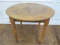 GREAT PRIMITIVE SMALL ENTRY TABLE 36 IN ACROSS 30T