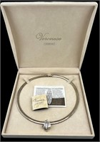 925 Verona Omega Style Chain Necklace