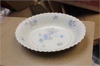 Limoge Bergere Oval Bowl