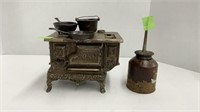 Miniature Kenton Brand cast iron stove replica