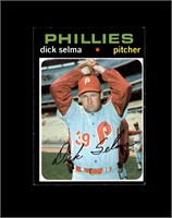 1971 Topps High #705 Dick Selma SP EX to EX-MT+
