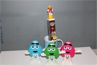 Assorted Lot of 5 M&M's Collectables
