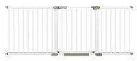 Baby/Pet Gate, Extra Wide, 77"W x 29.5"H, Pressure