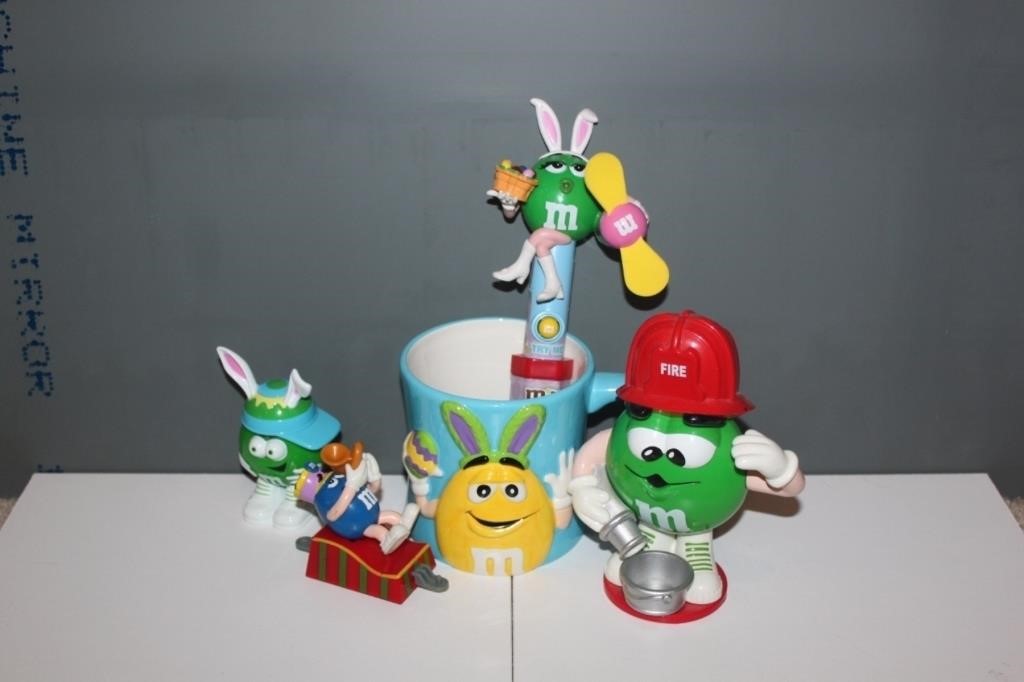 Assorted M&M's Candy Collectables
