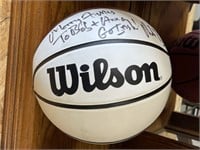 Mike Bray ND Hand Signed Basketball