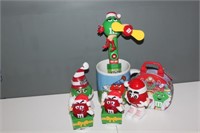 Assorted Lot of M&M's Candy Dispensers