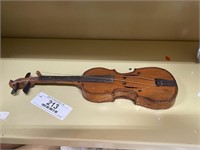 Vintage Miniature Wood Violin