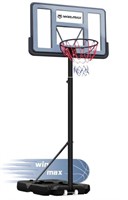 WIN.MAX Basketball Hoop, 3.8-10ft Adjustable Heigh