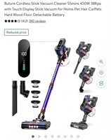 Buture Cordless Stick Vacuum Cleaner