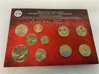 2022 US Mint uncirculated coin set