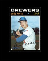 1971 Topps High #746 Andy Kosco EX to EX-MT+