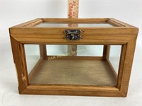 Glass & wood display box