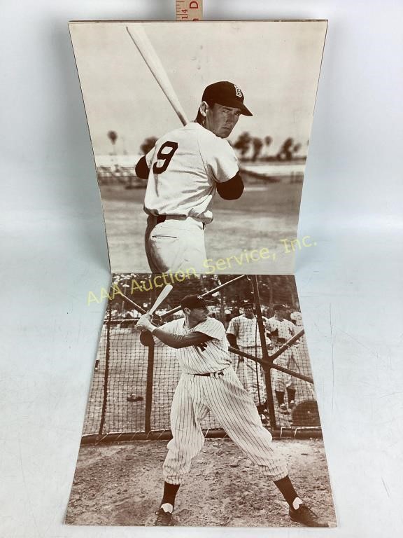 HOF Baseball Players - 11x14 sepia prints