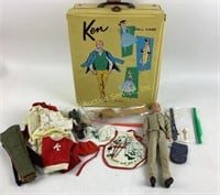 Original Early 60s Ken doll, outfits, accessories