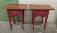 Pair of Shaker Style End Tables