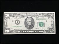 1969 20 dollar bill