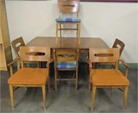 Mid Century Dining Room Table w/6 Chairs