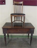 Mahogany Spinet Desk w/Chair