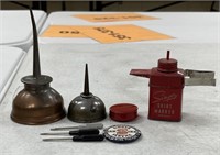 Singer Oil Cans, Tools and More