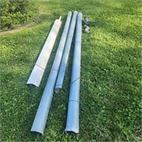 GALVANIZED GUTTER UP TO 10' LENGTHS