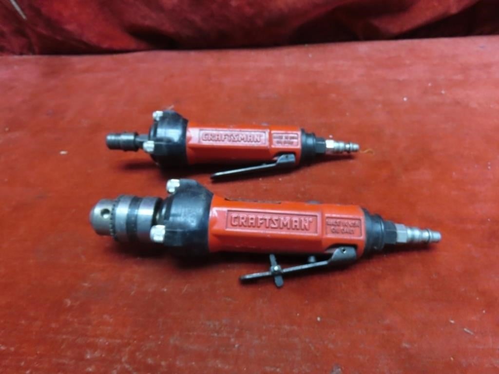 (2)Craftsman Pneumatic air tools.