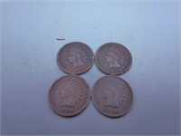 Lot of 3 1904 Indian Head Pennies