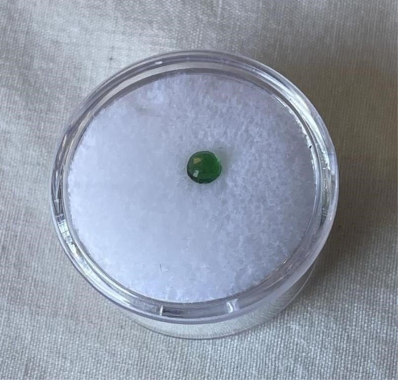 Round Emerald Collectible Gemstone