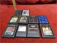 (10)Atari Game cartridges lot.
