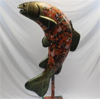 Trout by Artist Keith Tolen