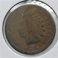 1876 INDIAN HEAD PENNY