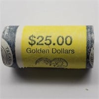 2000 ORIGINAL ROLL OF SACAJAWEA GOLDEN DOLLARS