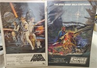 2 Vintage Star Wars Posters