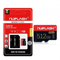 Nuiflash 512gb ultra memory card and adapter (new